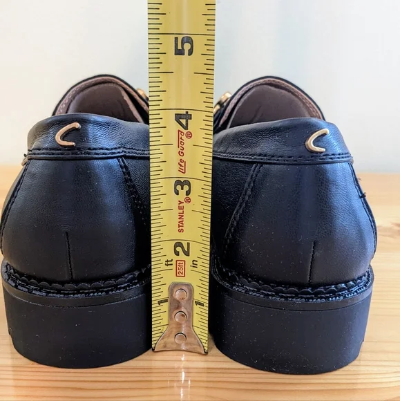 Circus NY Black Deanna Lug Sole Loafers Women Size 9.5 - Picture 10 of 10